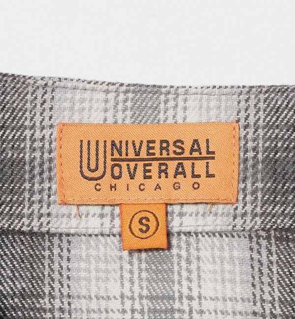 UNITED ARROWS green label relaxing「【別注】＜UNIVERSAL OVERALL＞Vネック チェック カーディガン / キッズ 100cm-130cm」|カーディガン|