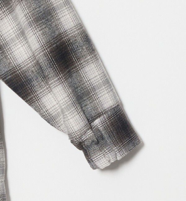 UNITED ARROWS green label relaxing「【別注】＜UNIVERSAL OVERALL＞Vネック チェック カーディガン / キッズ 100cm-130cm」|カーディガン|