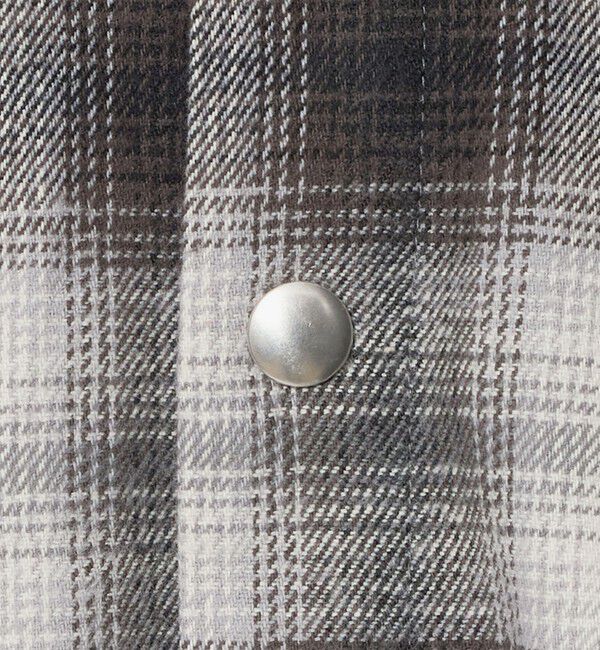 UNITED ARROWS green label relaxing「【別注】＜UNIVERSAL OVERALL＞Vネック チェック カーディガン / キッズ 100cm-130cm」|カーディガン|