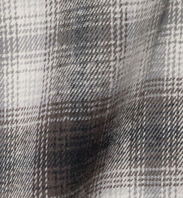 UNITED ARROWS green label relaxing「【別注】＜UNIVERSAL OVERALL＞Vネック チェック カーディガン / キッズ 100cm-130cm」|カーディガン|