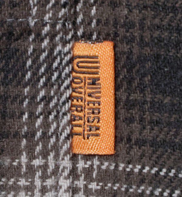 UNITED ARROWS green label relaxing「【別注】＜UNIVERSAL OVERALL＞Vネック チェック カーディガン / キッズ 140cm-160cm」|カーディガン|