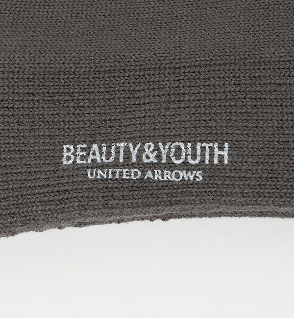BEAUTY&YOUTH UNITED ARROWS「 2ライン パイル クルー ソックス」|ソックス|