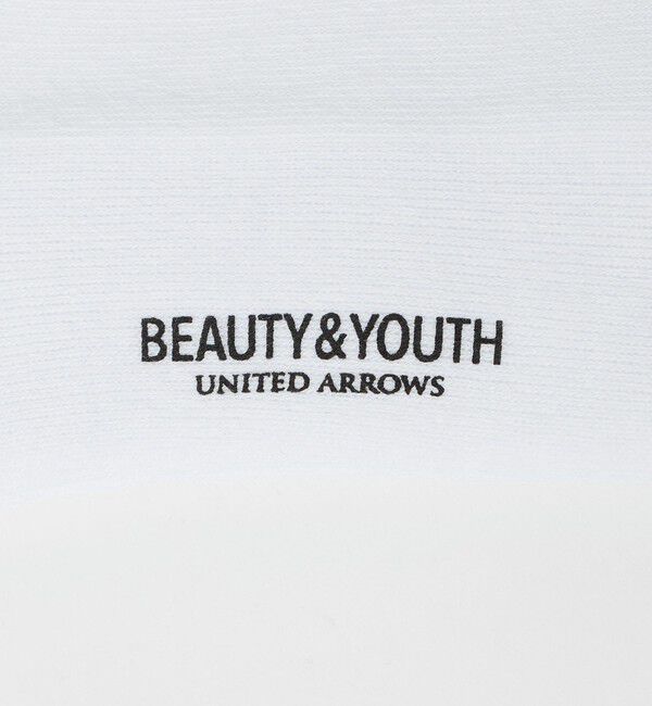 BEAUTY&YOUTH UNITED ARROWS「フリーダム スタンダード エンブロイダリー ロゴ クルー ソックス」|ソックス|