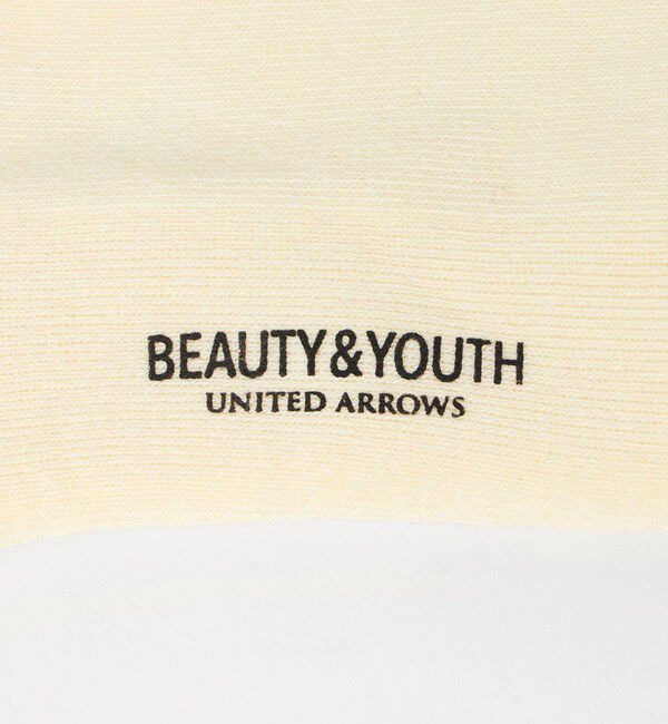 BEAUTY&YOUTH UNITED ARROWS「フリーダム スタンダード エンブロイダリー ロゴ クルー ソックス」|ソックス|