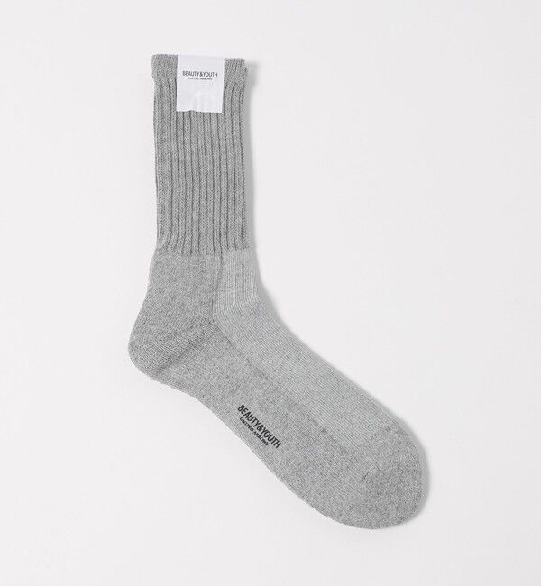 BEAUTY&YOUTH UNITED ARROWS「ルーズ パイル クルー ソックス」|ソックス|その他1