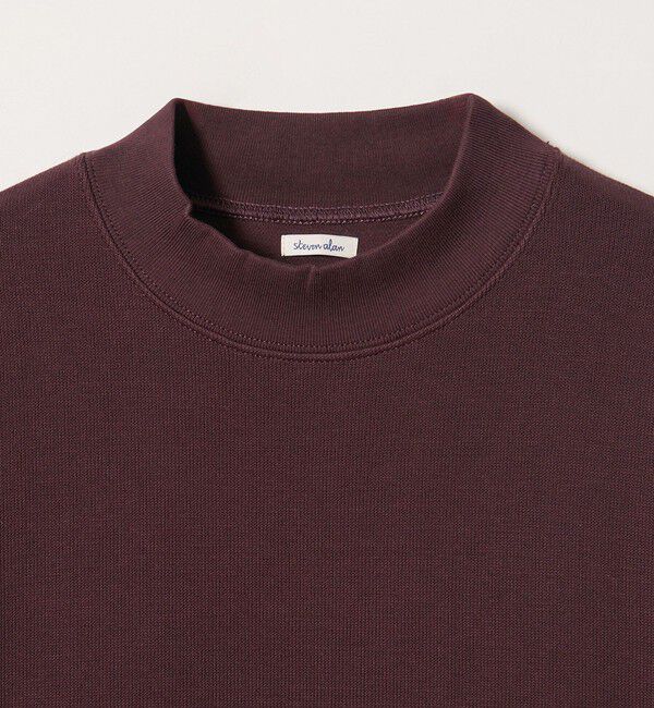 STEVEN ALAN「＜Steven Alan＞ ダブルフェイス モックネック カットソー」|Tシャツ・カットソー|
