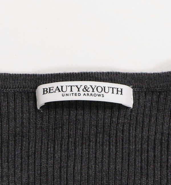 BEAUTY&YOUTH UNITED ARROWS「【WEB限定】レイヤードニットカーディガン ウォッシャブル」|カーディガン|