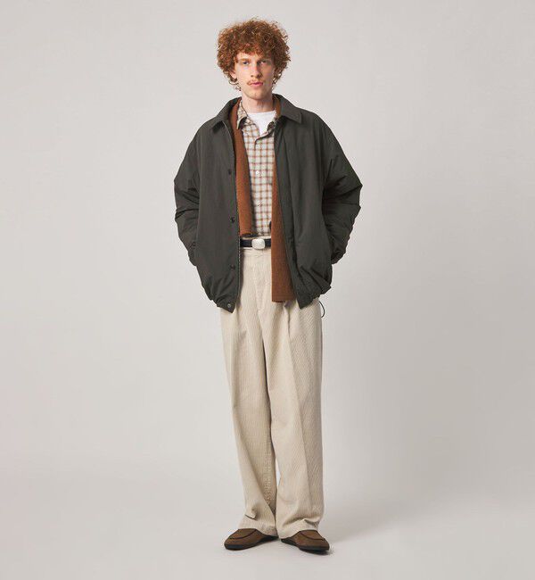 STEVEN ALAN「＜Steven Alan＞ ダルマ バルカラー ジャケット III」|ブルゾン・スタジャン|