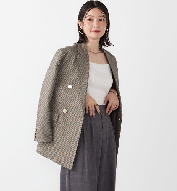 SHIPS Colors 「SHIPS Colors:〈抗菌防臭・洗濯機可能〉テレコ カップ キャミ」|インナー|