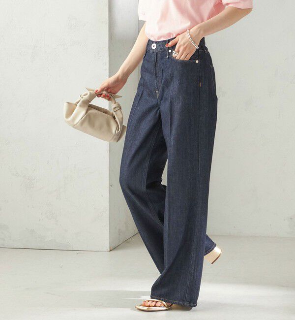 SHIPS for women「【SHIPS別注】upper hights: THE SISTER MIDRISE」|デニム|ネイビー