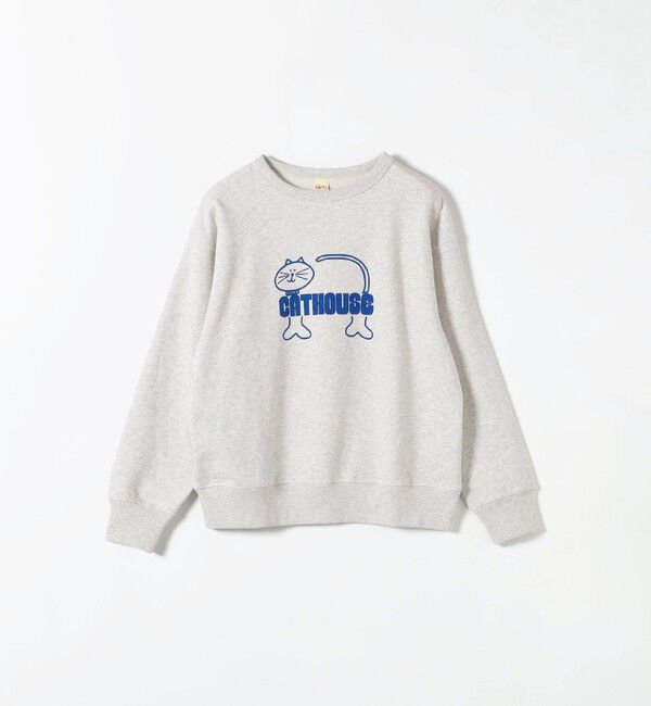 SHIPS any「【SHIPS any別注】THE KNiTS:〈洗濯機可能〉ロゴ プリント スウェット 26AW」|スウェット・ジャージ|