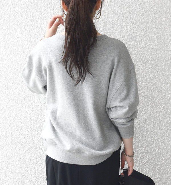 SHIPS any「【SHIPS any別注】THE KNiTS:〈洗濯機可能〉ロゴ プリント スウェット 26AW」|スウェット・ジャージ|