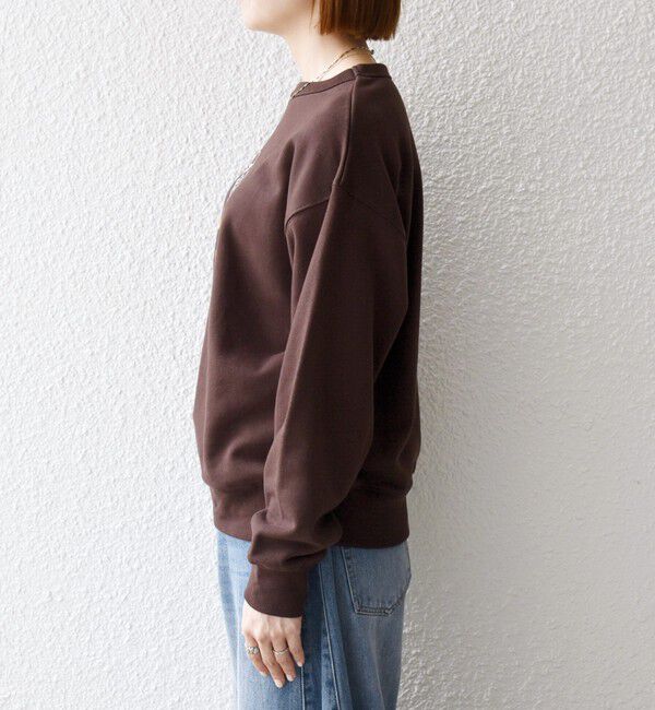 SHIPS any「【SHIPS any別注】THE KNiTS:〈洗濯機可能〉ロゴ プリント スウェット 26AW」|スウェット・ジャージ|