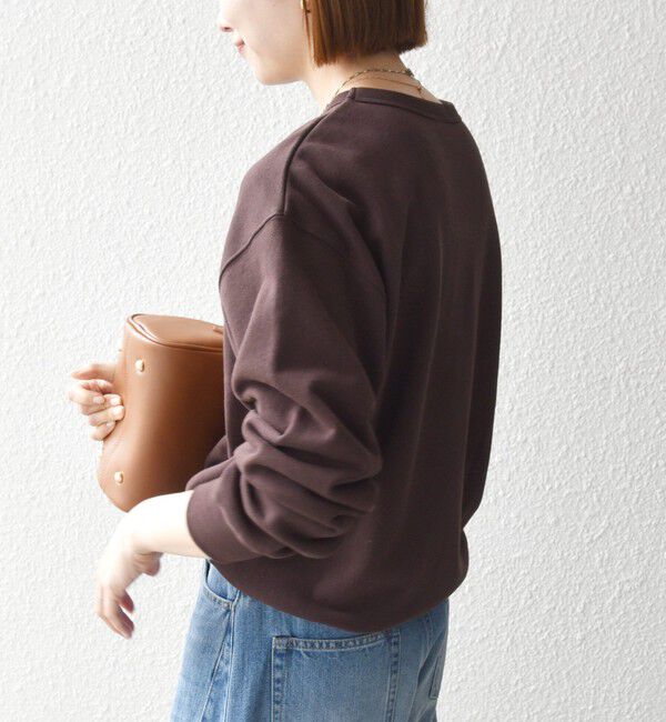 SHIPS any「【SHIPS any別注】THE KNiTS:〈洗濯機可能〉ロゴ プリント スウェット 26AW」|スウェット・ジャージ|
