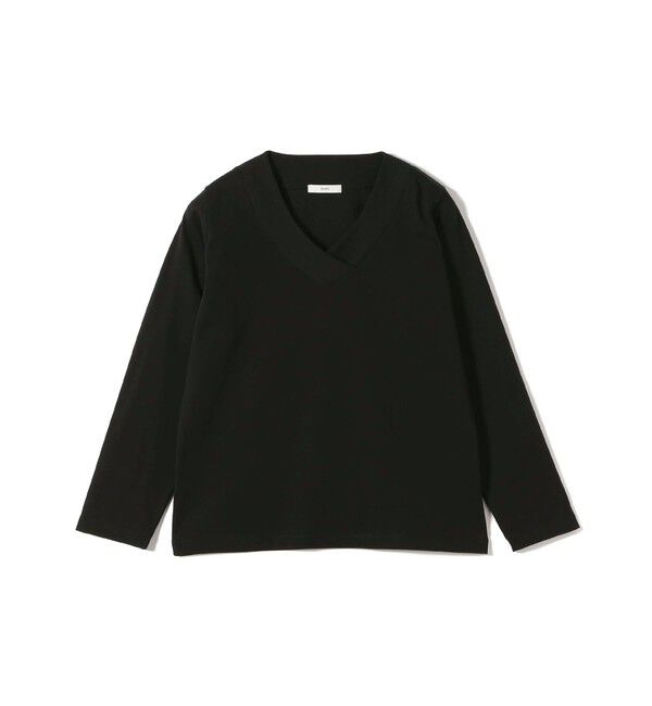 SHIPS for women「【WEB限定】〈ネックが選べる〉オーガニックコットン バリエーション ネック ロングスリーブ TEE」|Tシャツ・カットソー|