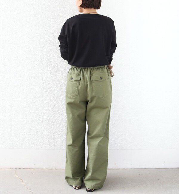 SHIPS for women「【WEB限定】〈ネックが選べる〉オーガニックコットン バリエーション ネック ロングスリーブ TEE」|Tシャツ・カットソー|
