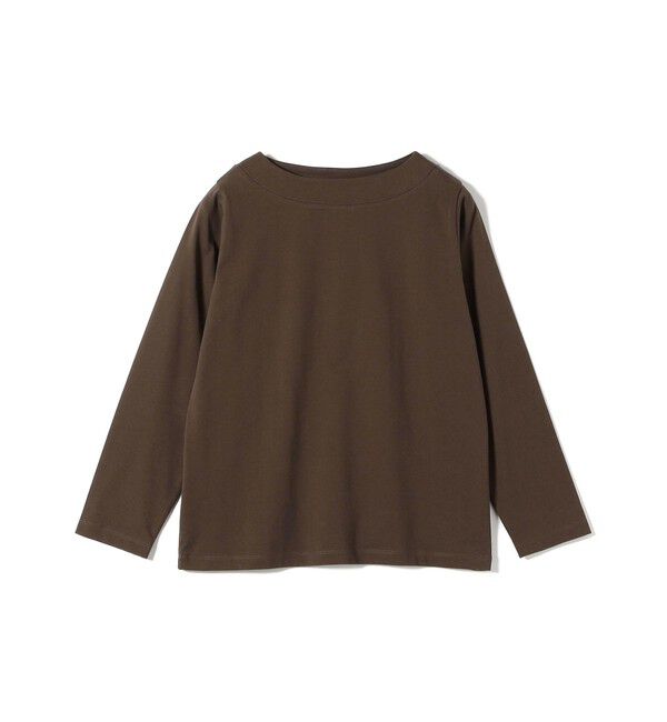 SHIPS for women「【WEB限定】〈ネックが選べる〉オーガニックコットン バリエーション ネック ロングスリーブ TEE」|Tシャツ・カットソー|