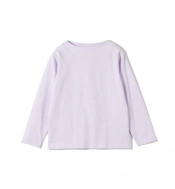 SHIPS for women「【WEB限定】〈ネックが選べる〉オーガニックコットン バリエーション ネック ロングスリーブ TEE」|Tシャツ・カットソー|