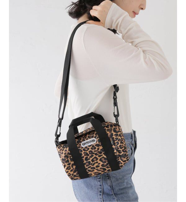OUTDOOR PRODUCTS Usual Things「230 ROLL BOSTON SMALL ex LEOPARD」|ショルダー・メッセンジャー|