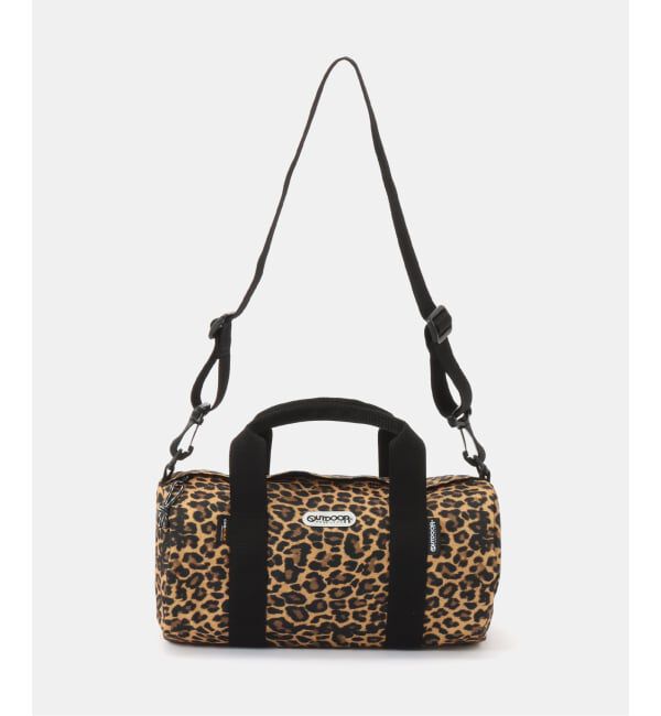 OUTDOOR PRODUCTS Usual Things「231LRG ROLL BOSTON MIDEUM ex LEOPARD」|ボストンバッグ|