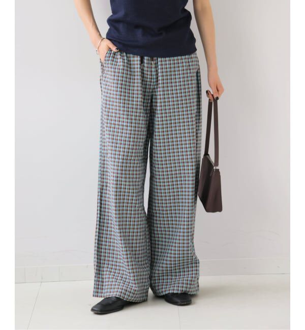 OUTDOOR PRODUCTS Usual Things「PICCADILLY ex イージーデニムトラウザー」|デニム|ブラウン