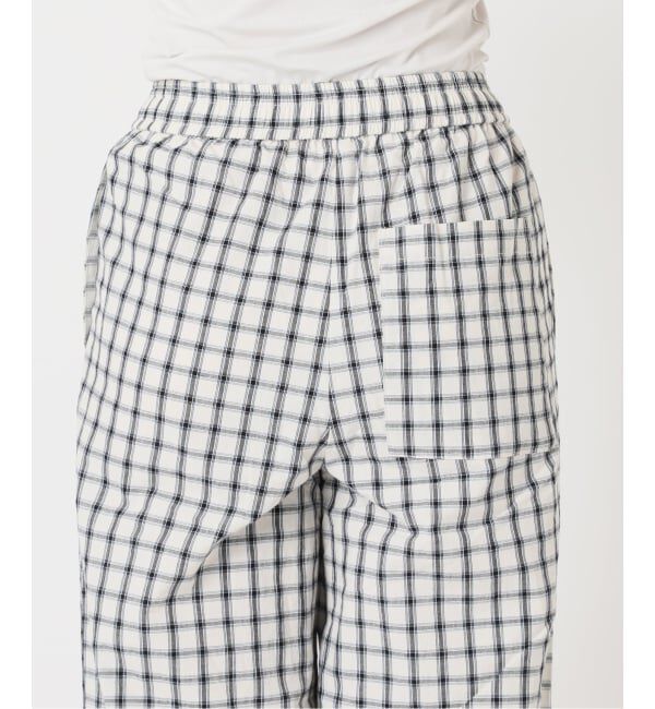 OUTDOOR PRODUCTS Usual Things「チェックイージーパンツ セットアップ対応」|スラックス|