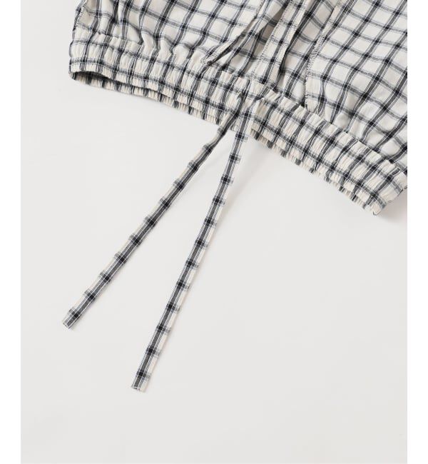 OUTDOOR PRODUCTS Usual Things「チェックイージーパンツ セットアップ対応」|スラックス|