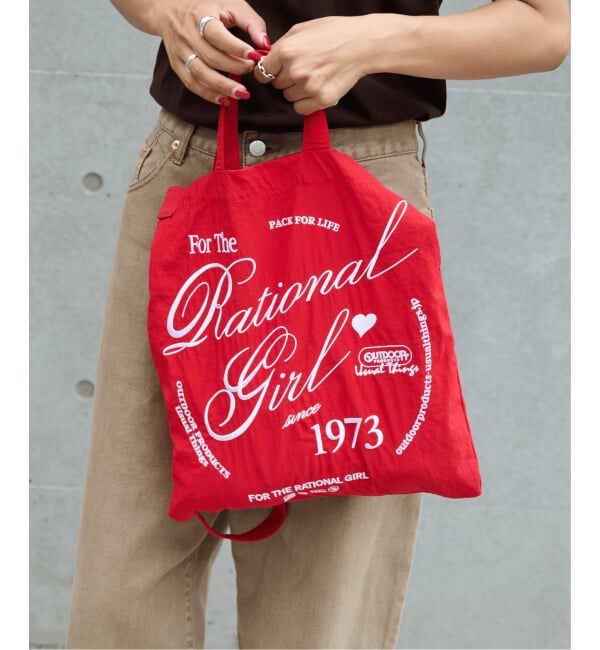 OUTDOOR PRODUCTS Usual Things「新色追加　Rational Girl ナイロン2WAYトート」|トートバッグ|