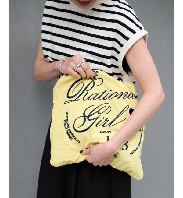 OUTDOOR PRODUCTS Usual Things「新色追加　Rational Girl ナイロン2WAYトート」|トートバッグ|イエロー