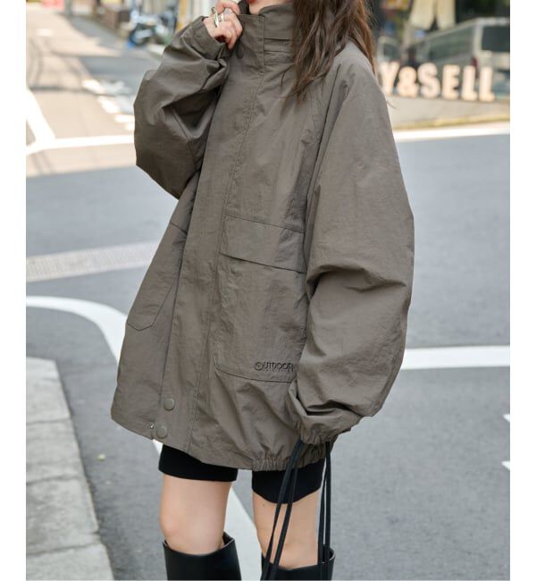 OUTDOOR PRODUCTS Usual Things「26FW 撥水アスレチックブルゾン ユニセックス着用可」|ブルゾン・スタジャン|