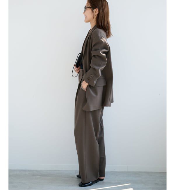 OUTDOOR PRODUCTS Usual Things「ORDINARY タックワイドスラックス セットアップ対応」|スラックス|