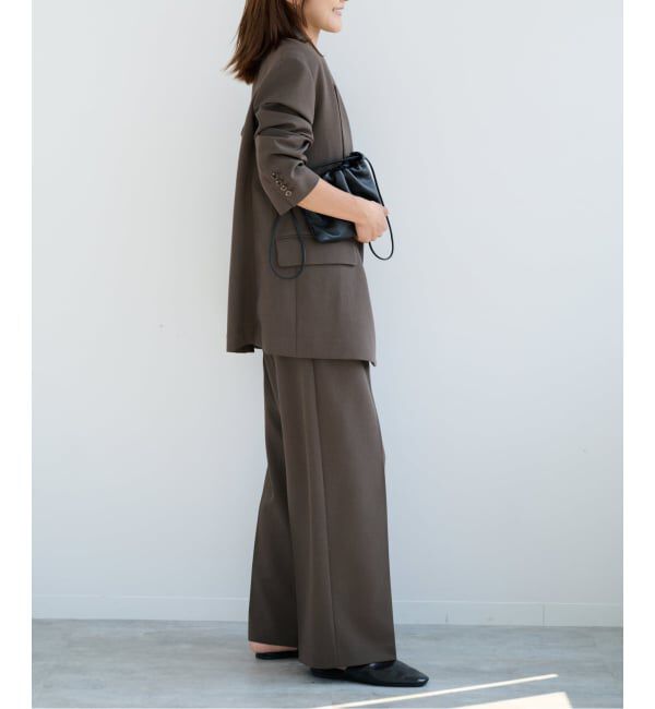 OUTDOOR PRODUCTS Usual Things「ORDINARY タックワイドスラックス セットアップ対応」|スラックス|