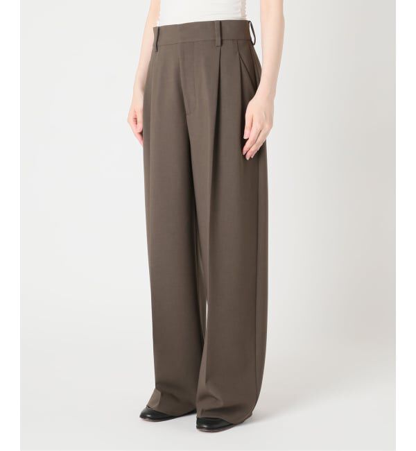 OUTDOOR PRODUCTS Usual Things「ORDINARY タックワイドスラックス セットアップ対応」|スラックス|