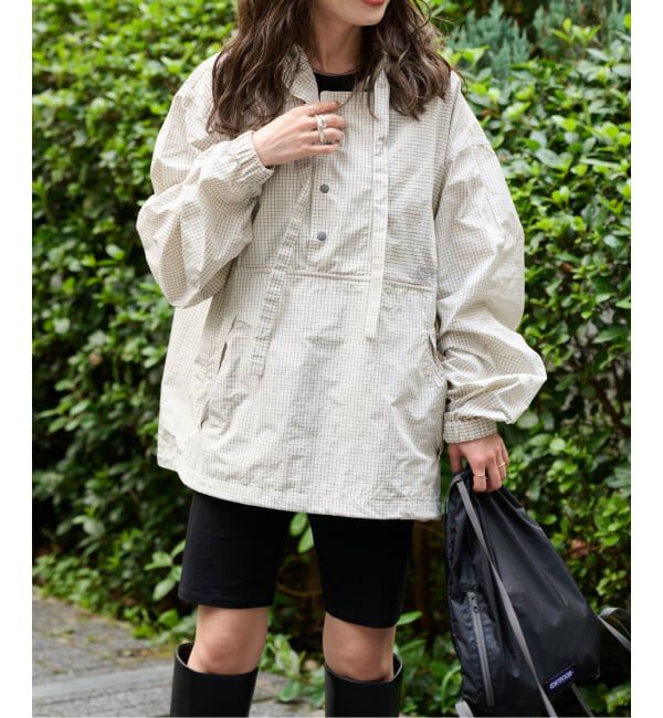 OUTDOOR PRODUCTS Usual Things「グラフチェックパッカブルアノラック」|その他|
