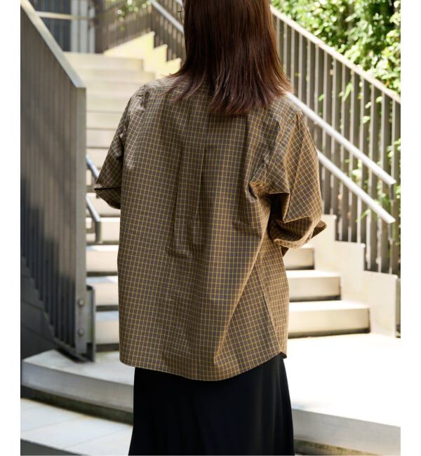 OUTDOOR PRODUCTS Usual Things「LITTLE&DAD チェックアイコンシャツ(LITTLE)」|シャツ・ブラウス|