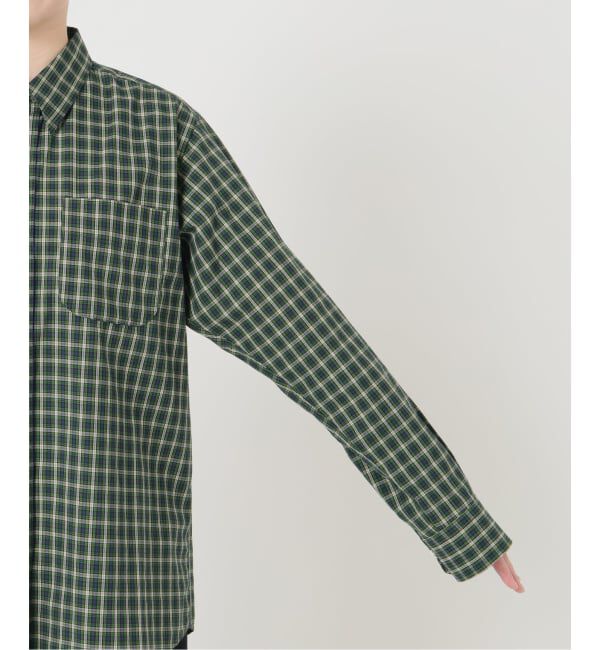 OUTDOOR PRODUCTS Usual Things「LITTLE&DAD チェックアイコンシャツ(LITTLE)」|シャツ・ブラウス|