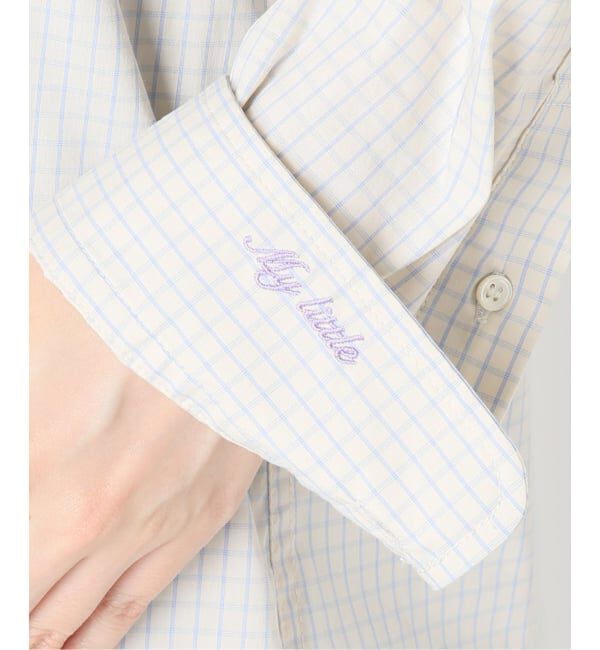 OUTDOOR PRODUCTS Usual Things「LITTLE&DAD チェックアイコンシャツ(LITTLE)」|シャツ・ブラウス|