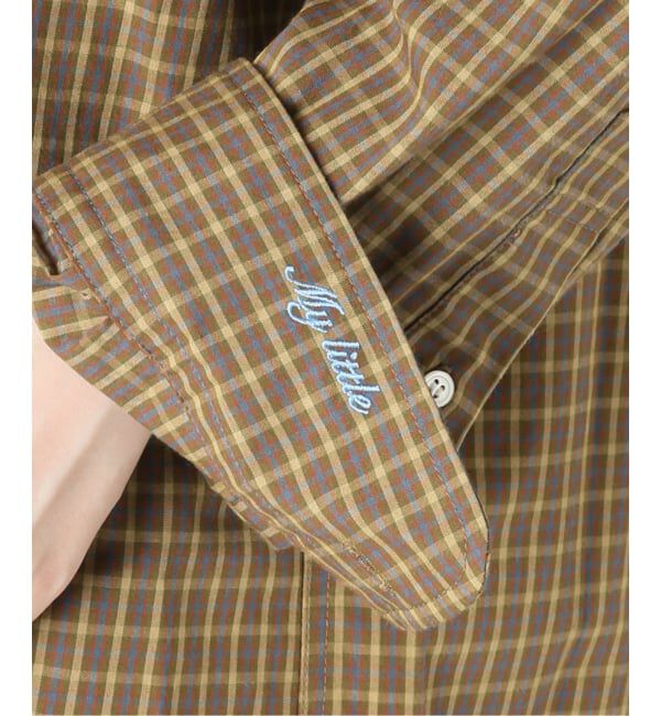 OUTDOOR PRODUCTS Usual Things「LITTLE&DAD チェックアイコンシャツ(LITTLE)」|シャツ・ブラウス|