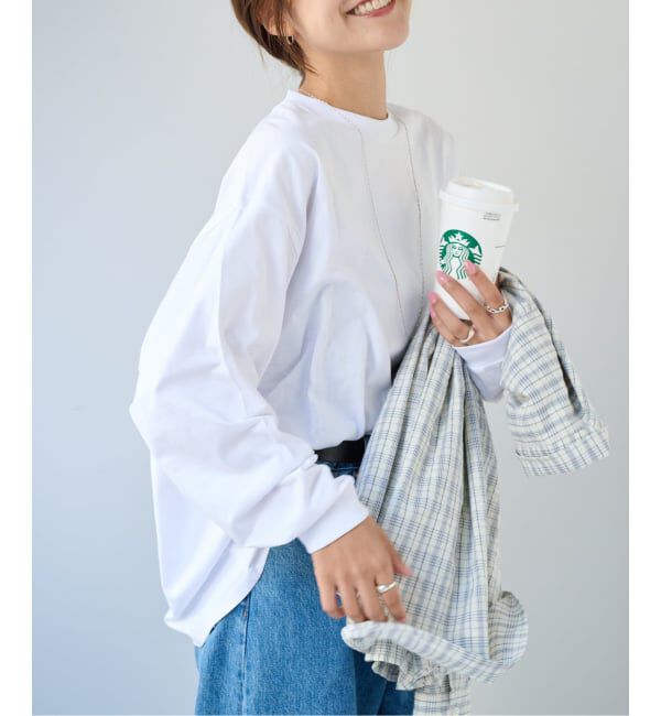 OUTDOOR PRODUCTS Usual Things「BORDER&PLANEWIDE ロンTEE」|Tシャツ・カットソー|