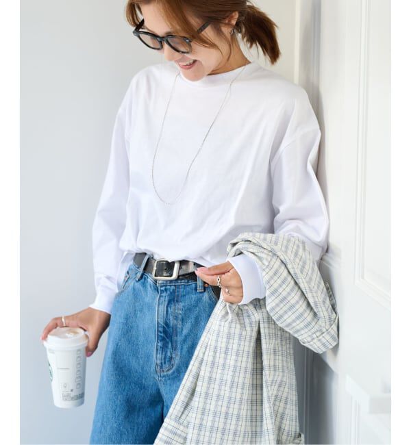 OUTDOOR PRODUCTS Usual Things「BORDER&PLANEWIDE ロンTEE」|Tシャツ・カットソー|