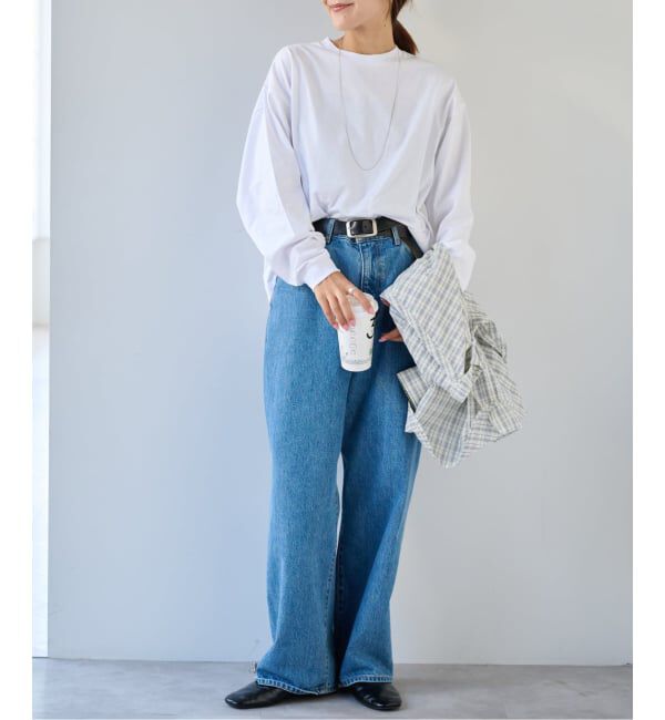 OUTDOOR PRODUCTS Usual Things「BORDER&PLANEWIDE ロンTEE」|Tシャツ・カットソー|