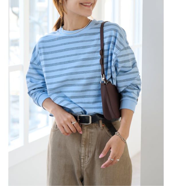 OUTDOOR PRODUCTS Usual Things「BORDER&PLANEWIDE ロンTEE」|Tシャツ・カットソー|