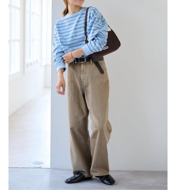 OUTDOOR PRODUCTS Usual Things「BORDER&PLANEWIDE ロンTEE」|Tシャツ・カットソー|