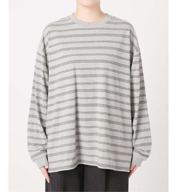 OUTDOOR PRODUCTS Usual Things「BORDER&PLANEWIDE ロンTEE」|Tシャツ・カットソー|