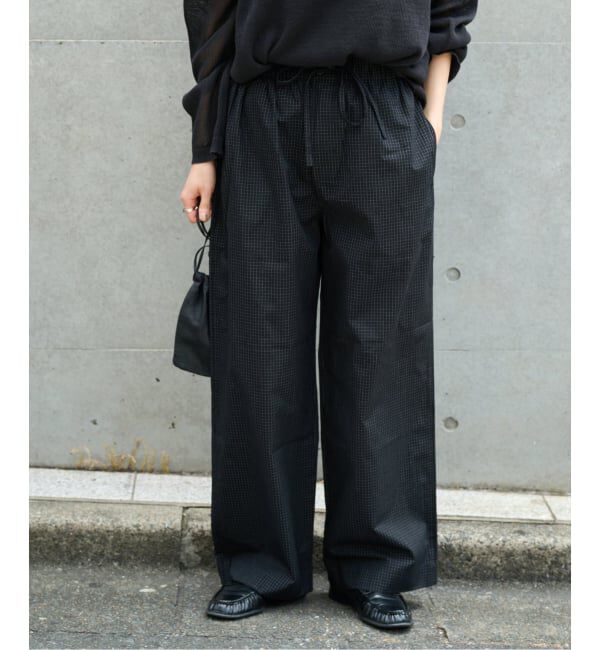 OUTDOOR PRODUCTS Usual Things「COTTON CHECK PAJAMA PT」|スラックス|