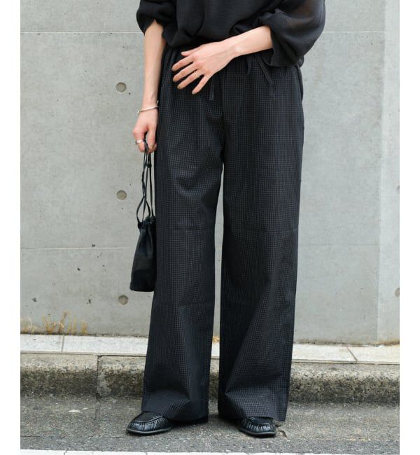 OUTDOOR PRODUCTS Usual Things「COTTON CHECK PAJAMA PT」|スラックス|