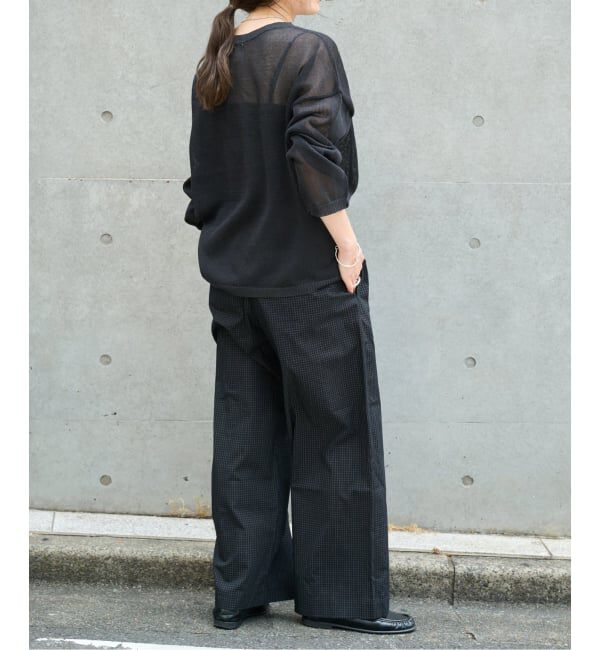 OUTDOOR PRODUCTS Usual Things「COTTON CHECK PAJAMA PT」|スラックス|