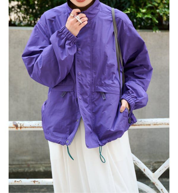 OUTDOOR PRODUCTS Usual Things「カラーブロックライトブルゾン」|ブルゾン・スタジャン|