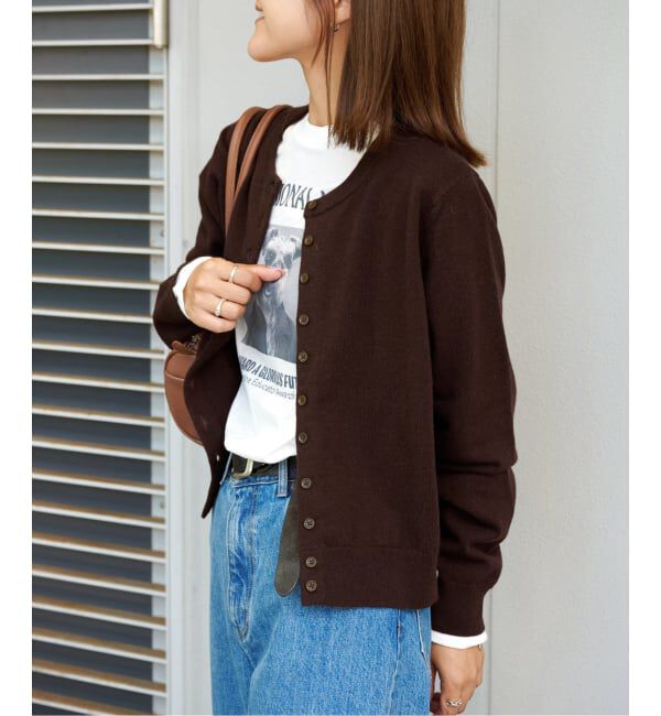 OUTDOOR PRODUCTS Usual Things「≪予約≫WOOL SIGNATURE CARDIGAN」|カーディガン|