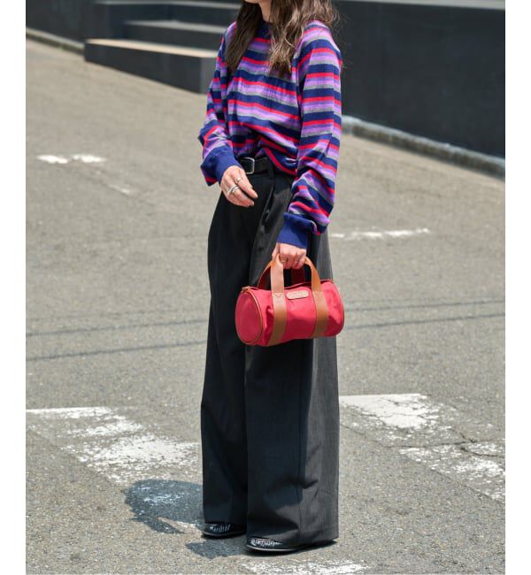 OUTDOOR PRODUCTS Usual Things「コットンカシミヤMIXマルチボーダーニット」|ニット・セーター|